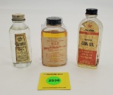 Lot of 3, 1 gun oil empty , 1 superior oil Full, and a GSC oil Full