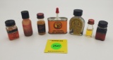 Lot of 7 Misc. gun oils, and lubricants. Some empty, partial, and full