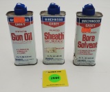 Lot of 3 Sheath rust preventive all full