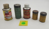 Lot of 5 Misc., gun de-greaser, pit o patch, gun o line, and gun-cote