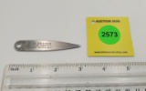 Pocket Knives: Winchester knife pick