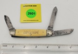 Pocket Knife; Winchester Cattle Knife No 3008 three blade (2-GS), Long  Blade (NS)