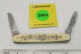 Pocket Knife; Winchester Office knife No 2089 double blade (GS)