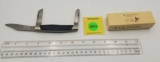 Pocket Knife: Winchester/Buck, No. 301, 3 blade, w/ box and use/care paper (GS)