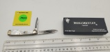 Pocket Knife: Winchester W15 2851P, Pearl Handle, 2 blade, w box (GS)