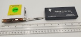 Pocket Knife: Winchester W15 2978S-91, Stag Handle, Doctors Knife, 2 blade, w box (GS)