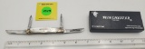Pocket Knife: Winchester W4935P-92, MOP Handle, 4 Blade, w/ Black Box (GS)