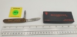 Pocket Knife: Winchester Model 1895, 1992-1, 2-Blade, Commemorative Pen Knife w/ Black Box (NS)