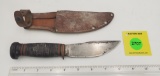 Fixed Knife: Marbles, Hunting Knife w/ Sheath