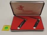 Pocket Knife: Winchester, 2-Piece Set, Wild Bill Hickok and Buffalo Bill Cody, NIB