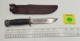 Fixed Knife: Marbles, Hunting Knife w/ Sheath