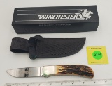 Fixed Knife: Winchester, Hunting, 670-90 w/ Sheath and Box