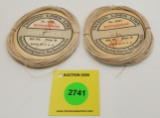 Lot of 2, Winchester No 8221 Dunleer Size 9 Fishing line