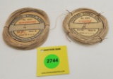 Lot of 2, Winchester No 8221 Dunleer Size 9 Fishing line