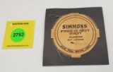 Simmons Free O'Not Silkworm Gut Leader No 2031D