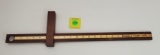 Brownell's Wooden Pull & Drop Gauge