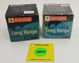 Lot of 2 Red Head 410G one piece box, long range shells, full