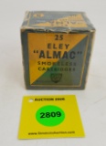 Eley 410G two piece box, ALMAC, one shell in box
