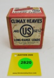 US 410G two piece box, Climax heavies, empty