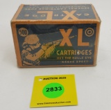 XL Cartridges 22 short one piece box, Xcess speed, empty