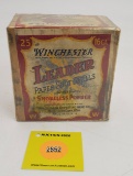 Winchester 16G one piece box, Leader Paper shot shells, full