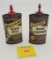 Lot of 2, Williams Bore Cleaner, both empty