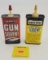 Lot of 2 Gun Solvent, Naaco full, Mill Run Brite-Bore partial