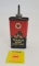 Texaco home lubricant, empty