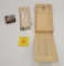Lot of 3, Winchester Lou's Gun Shop Matches, Barthel's The Winc Store Game Card, The Winc Store Rece
