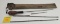 Winchester gun cleaning rods in canvas bag