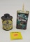 Lot of 2 Stoeger Gun oil partial, EEZOX Gun care empty