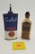 Lot of 2 Gulf oil house oil, glass bottle with paper label empty, tin can partial