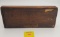 Wooden Winchester Gun Grease box