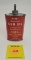 Wards Western Field Gun Oil, empty