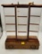 Wooden Display case with drawer and lock and keys