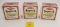 Lot of 3 Western 12G two piece box, Super X long range full