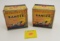 Lot of 2 Winchester 16G one piece box, Ranger shot shells, one full, one partial