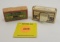Lot of 2 Peters 22 short two piece box empty and 22 long one piece box partial