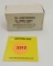 Winchester 22 WMR shot one piece box, full