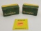 Lot of 2 Remington 22 WRF one piece box, high velocity, full