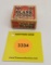 Remington 22cal one piece box, Blank Cartridges, full