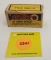Western 22 long one piece box, full