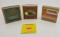 Lot of 3, 2 boxes of Federal 410G one piece boxes both full, Peters 410G one piece box full