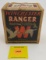 Winchester 12G two piece box, Ranger smokeless shells, partial