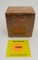 Mallard two piece box, loaded shotgun shells, empty