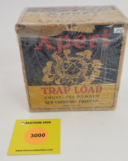Western 12G one piece box, Xpert trap load, full