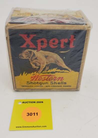 Wester 16G one piece box, Xpert shotgun shells, partcial