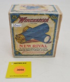 Winchester 12G two piece box, New Rival black powder shells, full