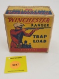 Winchester 12G one piece box, Ranger trap load, full