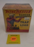Winchester 12G one piece box, Ranger trap load, full